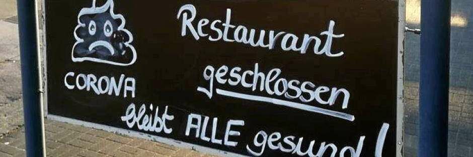 Restaurant bleibt wegen Corona geschlossen